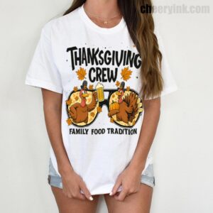 Tshirt Thanksgiving Crew 6 T