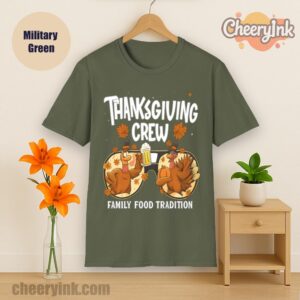 Tshirt Thanksgiving Crew Military