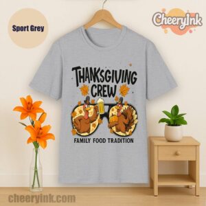 Tshirt Thanksgiving Crew Sport