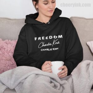 Hoodie Freedom Charlie Kirk Signature 32