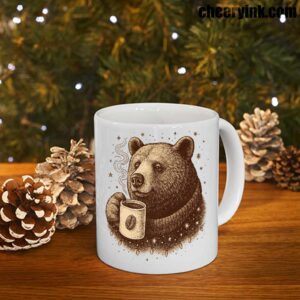 Mug Bear With Coffee Cup 7