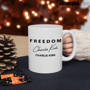 Mug Freedom Charlie Kirk Signature 3