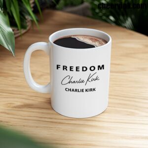 Mug Freedom Charlie Kirk Signature 8