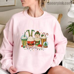 Sweatshirt Christmas Coffee Cups 11