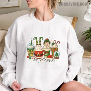 Sweatshirt Christmas Coffee Cups 12