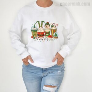 Sweatshirt Christmas Coffee Cups 4