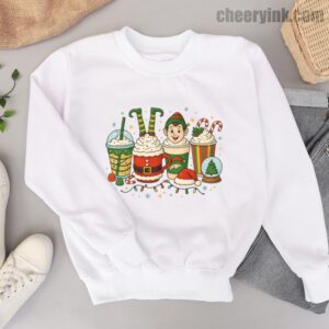 Sweatshirt Christmas Coffee Cups 6