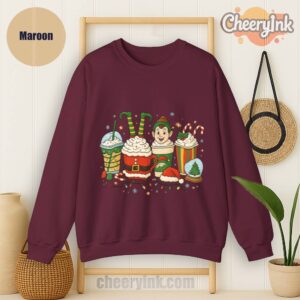Sweatshirt Christmas Coffee Cups