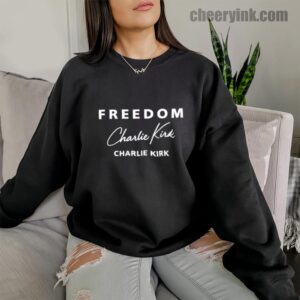 Sweatshirt Freedom Charlie Kirk Signature 10
