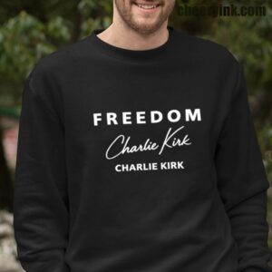 Sweatshirt Freedom Charlie Kirk Signature 16 Sweatshirt