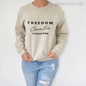 Sweatshirt Freedom Charlie Kirk Signature 5