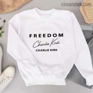 Sweatshirt Freedom Charlie Kirk Signature 6