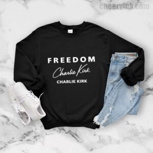 Sweatshirt Freedom Charlie Kirk Signature 7