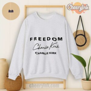 Sweatshirt Freedom Charlie Kirk Signature