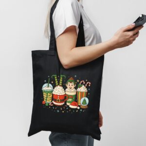 Tote Christmas Coffee Cups 1 Black