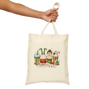 Tote Christmas Coffee Cups 17 Natural