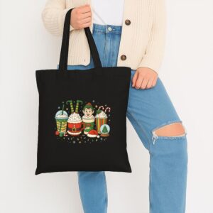 Tote Christmas Coffee Cups 7 Black