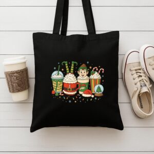 Tote Christmas Coffee Cups 9 Black
