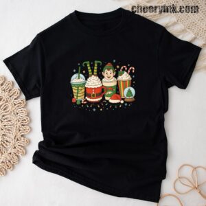 Tshirt Christmas Coffee Cups 38 T