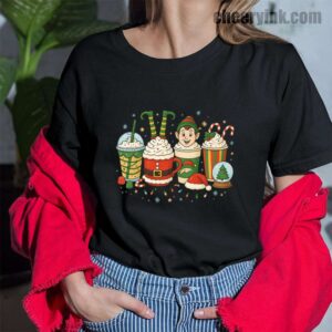 Tshirt Christmas Coffee Cups 43 T
