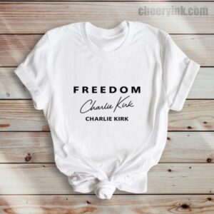 Tshirt Freedom Charlie Kirk Signature 36 T