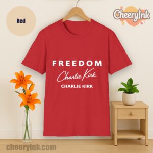 Tshirt Freedom Charlie Kirk Signature